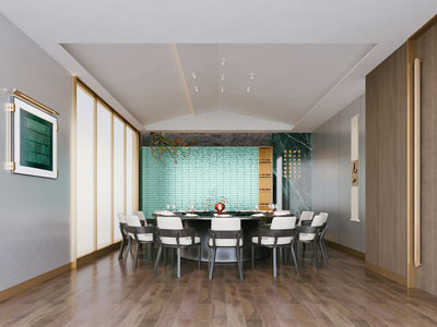 新中式酒店包厢包间