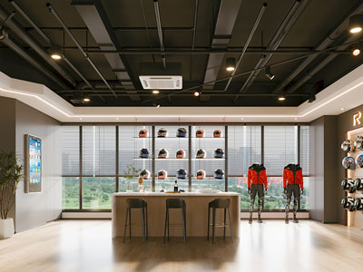 现代体育用品专卖店