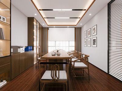 新中式会议室 接待室