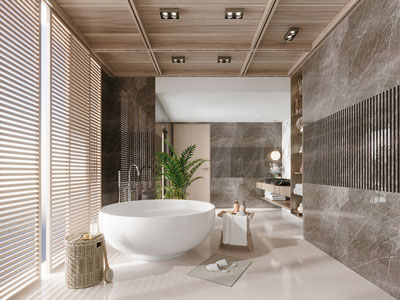 侘寂风卫浴间 洗手间