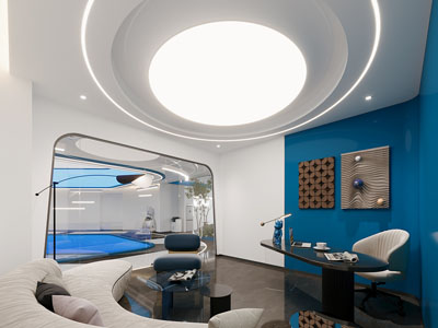 现代董事长 总经理办公室