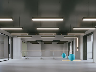 现代瑜伽馆3d模型 现代瑜伽馆