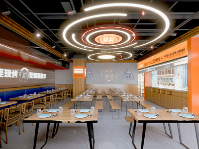 现代饭店餐馆烧烤店