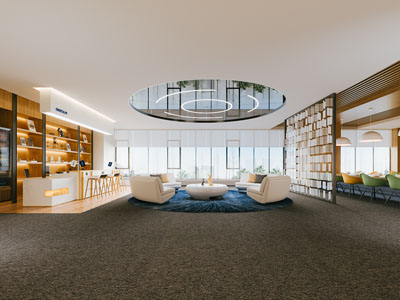 现代公司茶水间 休闲区