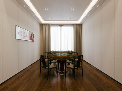 新中式棋牌室 娱乐休闲室