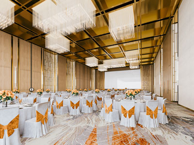 新中式酒店婚庆宴客厅 就餐区