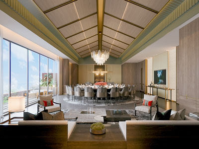 新中式酒店包厢包间