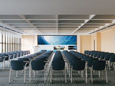 现代会议厅 报告厅3d模型 现代会议厅 报告厅