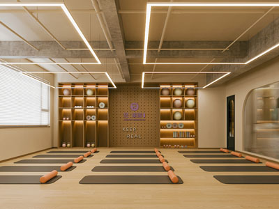 现代瑜伽馆3d模型 现代瑜伽馆