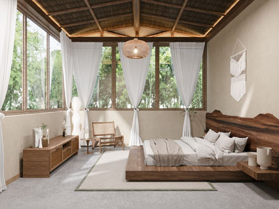 新中式民宿酒店客房