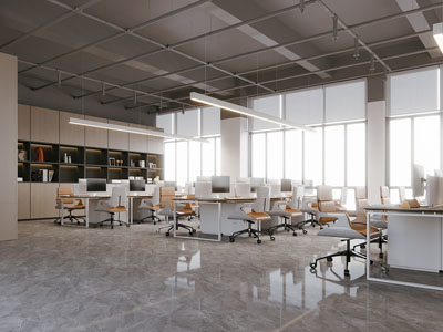 工业风loft公共办公区