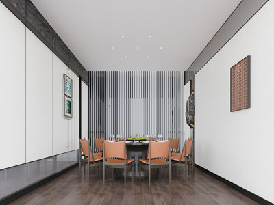 新中式酒店包厢包间