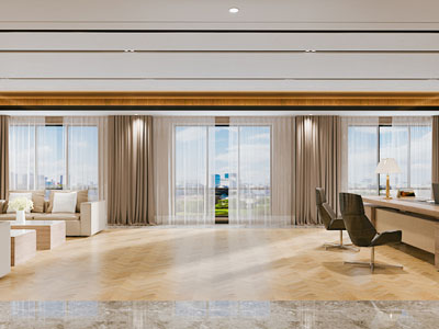 现代董事长 总经理办公室