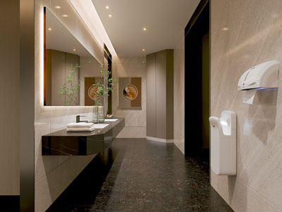 现代酒店卫浴间 洗手间