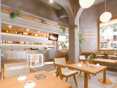 工业风loft咖啡厅