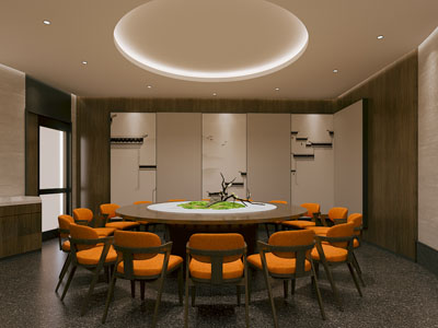 新中式酒店包厢包间