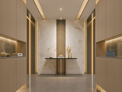 新中式玄关门厅 鞋柜 端景台3d模型 新中式玄关门厅 鞋柜 端景台