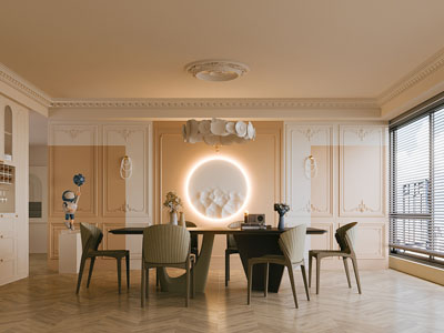 法式餐厅3d模型 法式餐厅