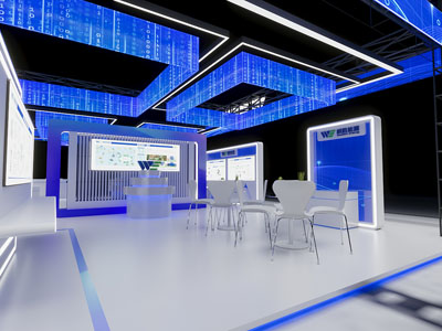 现代企业展厅展览