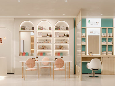 现代轻奢美容店