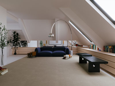 现代阁楼客厅3d模型 现代阁楼客厅