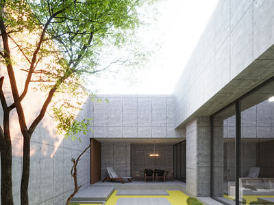 现代别墅庭院景观园艺小品