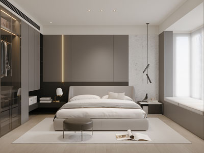 现代卧室