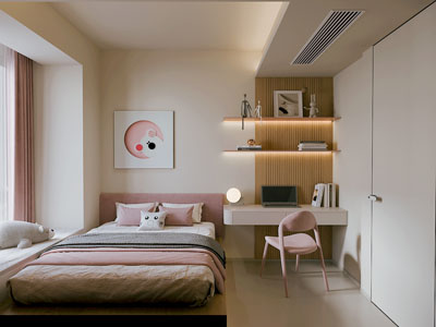 现代卧室 儿童房