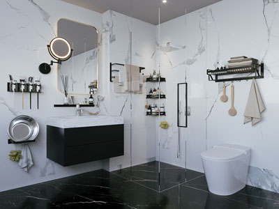 现代卫浴间 洗手间