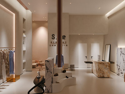 侘寂风服装专卖店