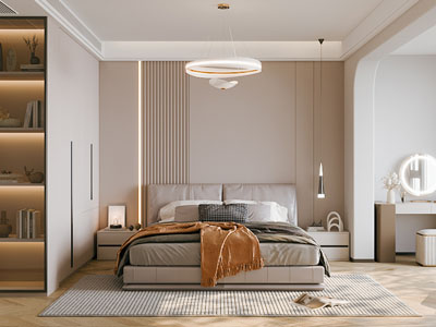 现代卧室