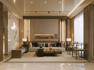 新中式中古风卧室