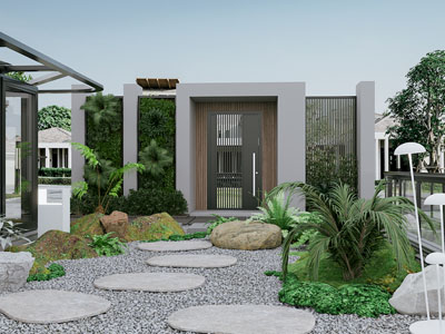 现代庭院景观园艺小品