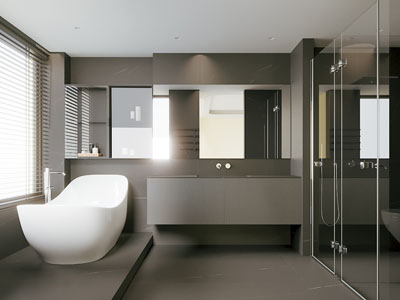 现代卫浴间 洗手间