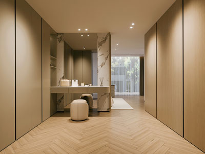 现代玄关 梳妆台3d模型 现代玄关 梳妆台