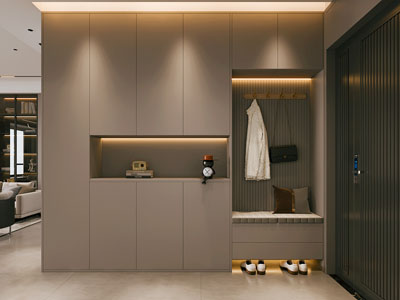 现代玄关门厅 鞋柜3d模型 现代玄关门厅 鞋柜