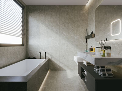 侘寂风卫浴间 洗手间