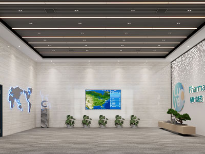 现代公司大厅 大堂