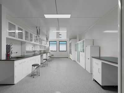 现代实验室3d模型 现代实验室