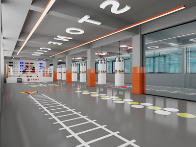 现代拳击馆 竞技馆3d模型 现代拳击馆 竞技馆