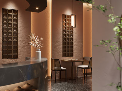 侘寂风咖啡厅