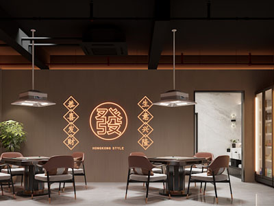 现代复古怀旧棋牌室 休闲室