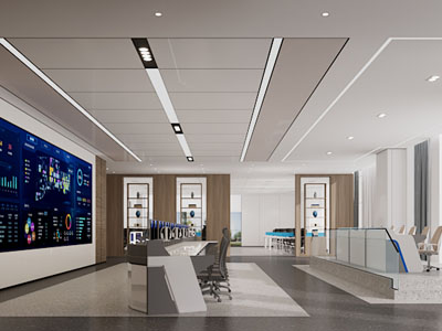 现代指挥中心 监控室