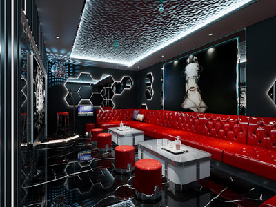 后现代KTV包房