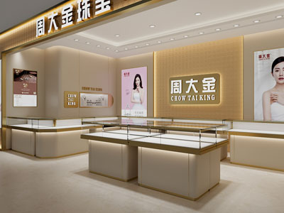 现代珠宝首饰专卖店