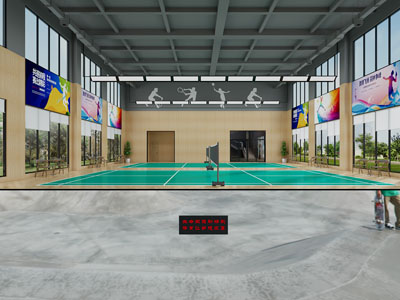 现代篮球馆 体育馆3d模型 现代篮球馆 体育馆