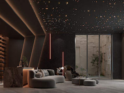 现代视听室 影音室