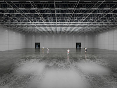 现代展厅展览 展示馆 厂区厂房