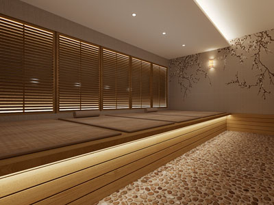 现代汗蒸房 桑拿房3d模型 现代汗蒸房 桑拿房