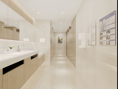 现代医院公共卫生间 洗手间